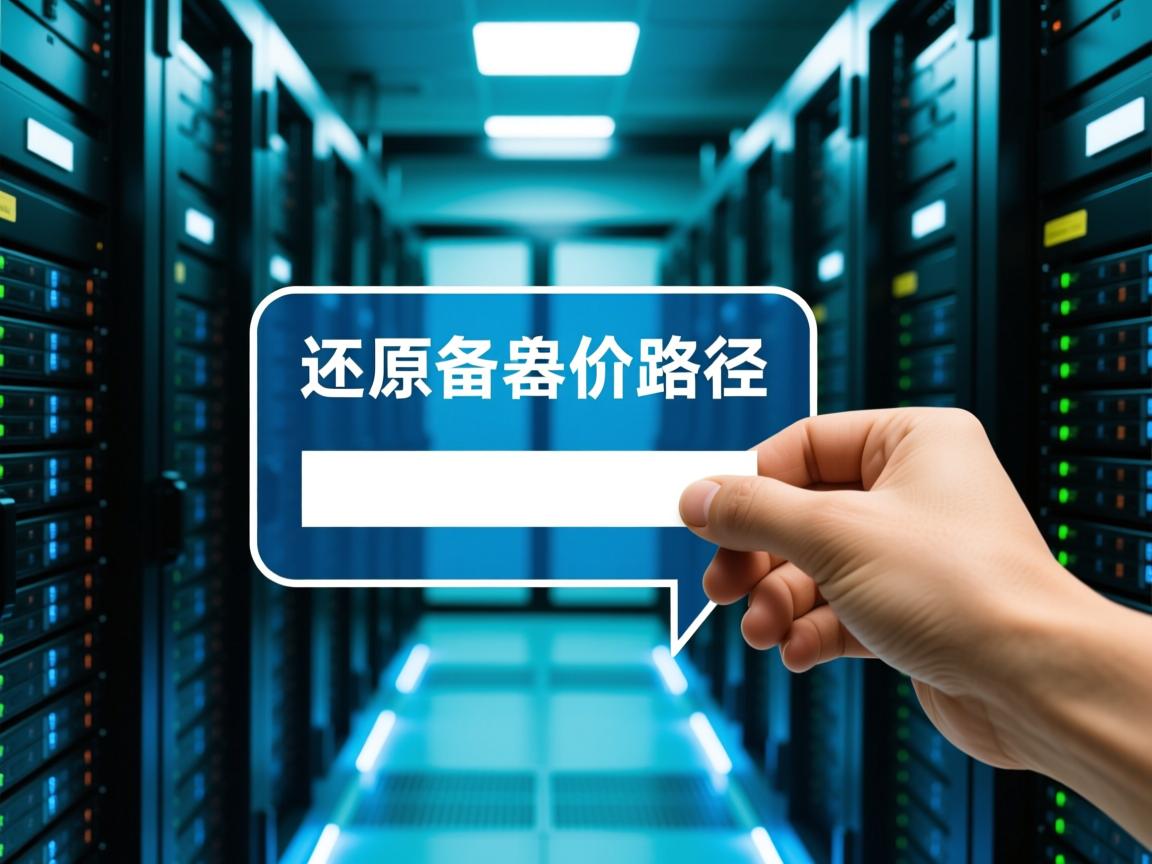 数据库还原备份介质路径怎么填