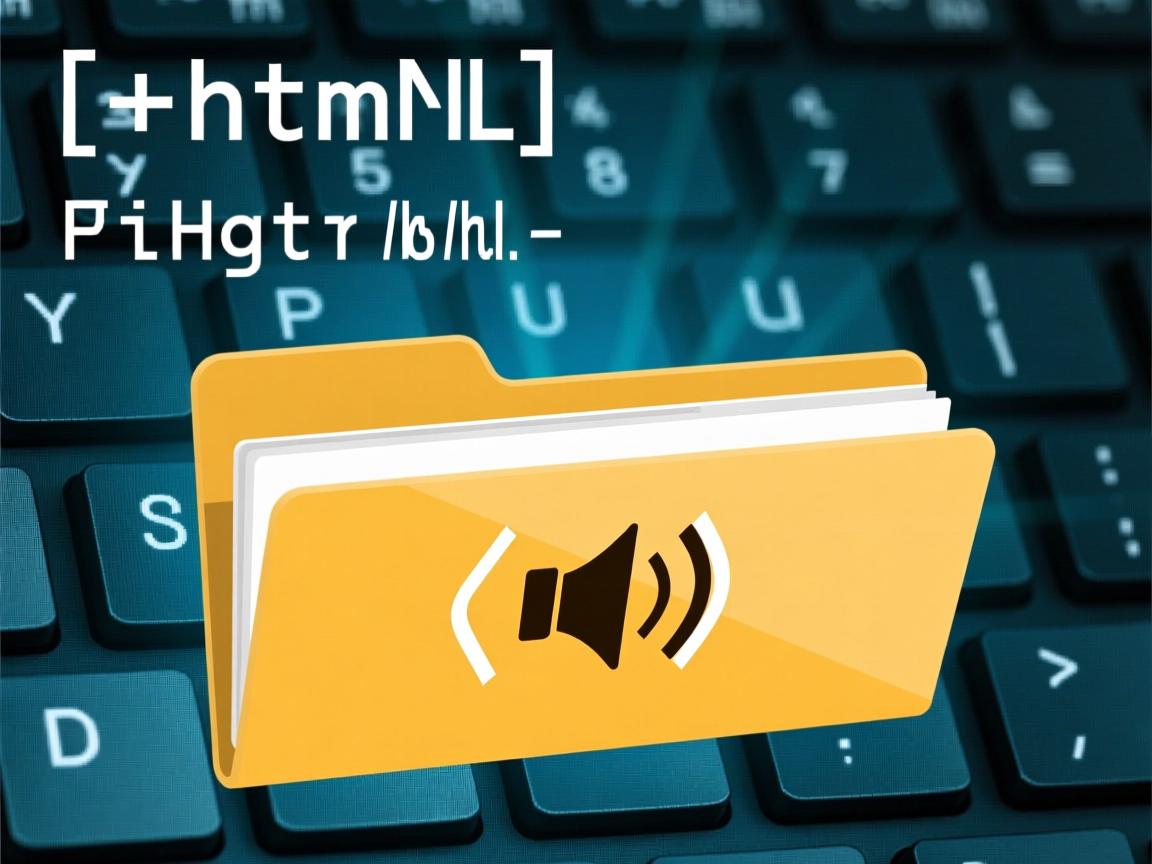 如何在html中加入音频文件夹  第2张