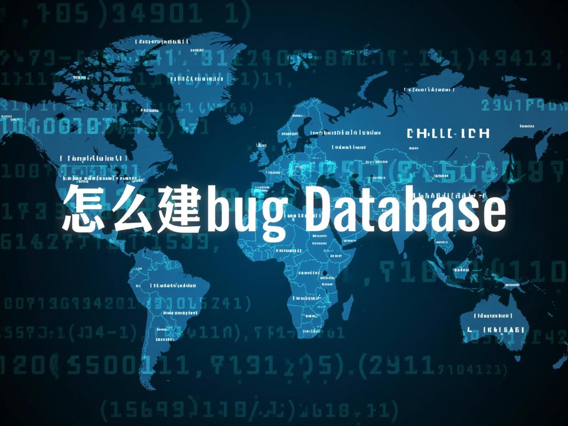 怎么建bug数据库 第3张 怎么建bug数据库 第3张