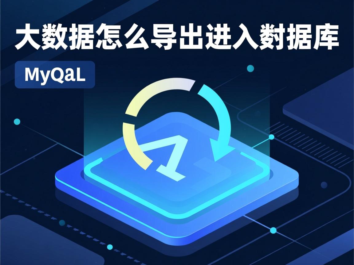 mysql大数据怎么导出导入数据库  第1张