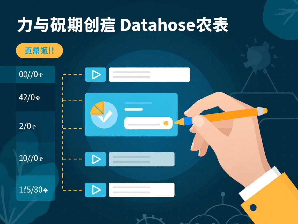 怎么用创建数据库表