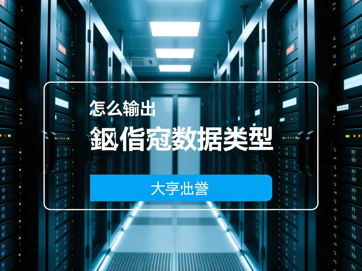 数据库怎么输出指定数据类型 第3张 数据库怎么输出指定数据类型 第3张