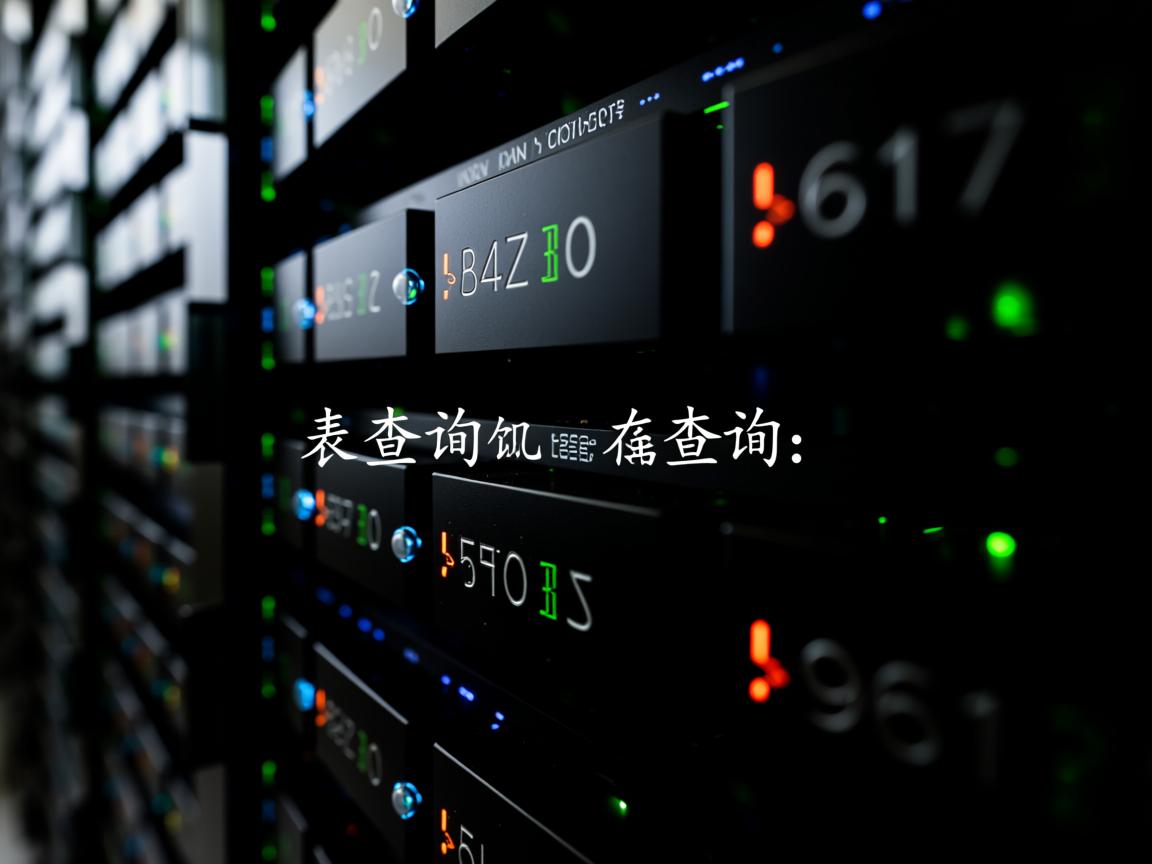 数据库中单表查询是怎么查询的  第1张