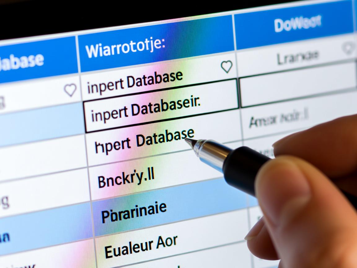 怎么快速的在表格中输入数据库  第2张