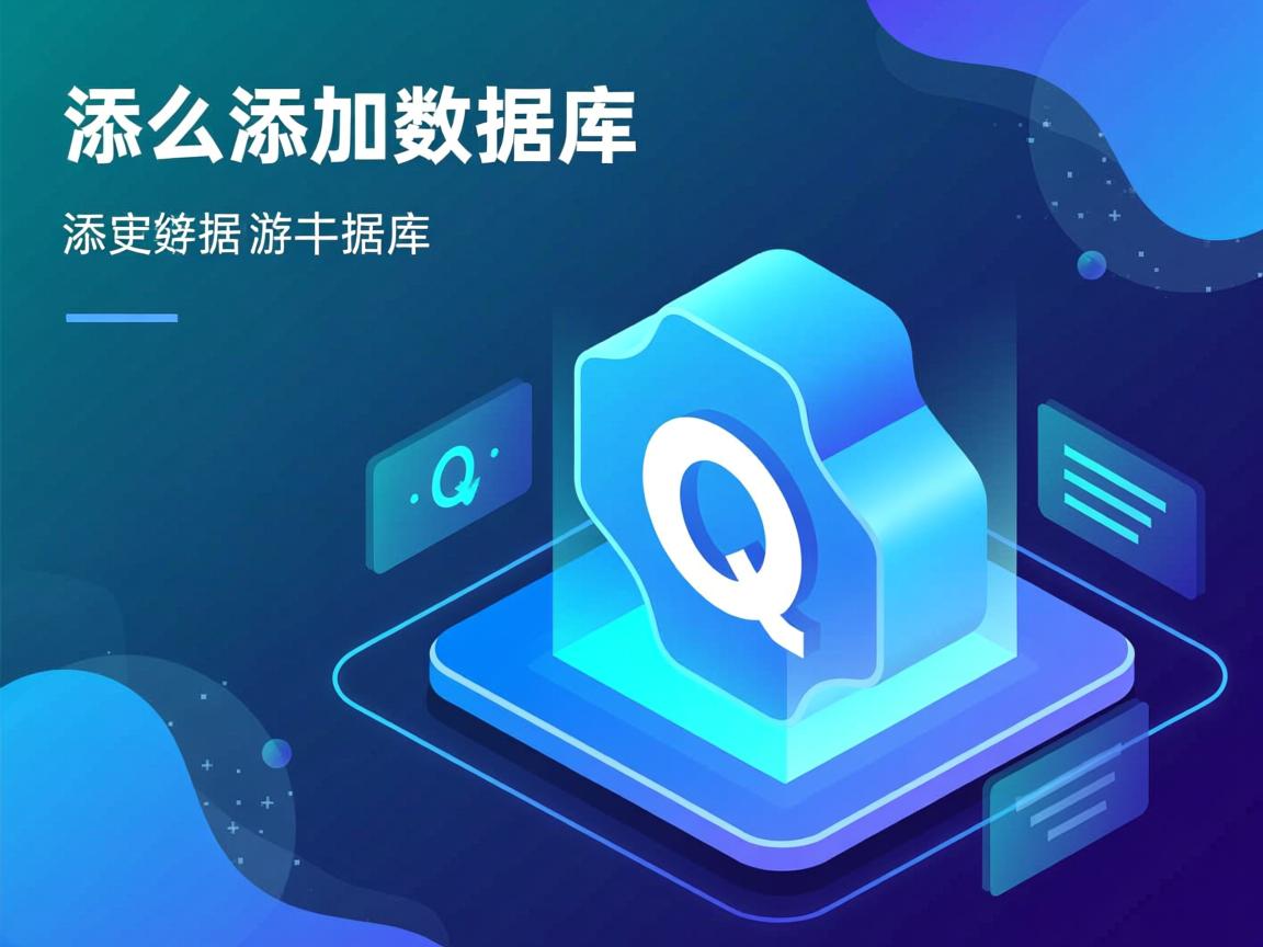 qt怎么添加数据库 第1张 qt怎么添加数据库 第1张