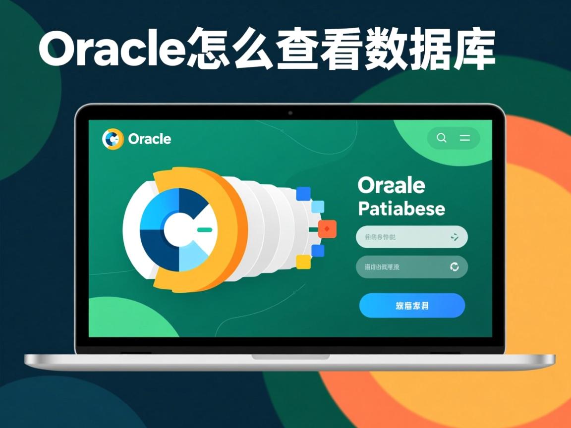 orcale怎么查看数据库