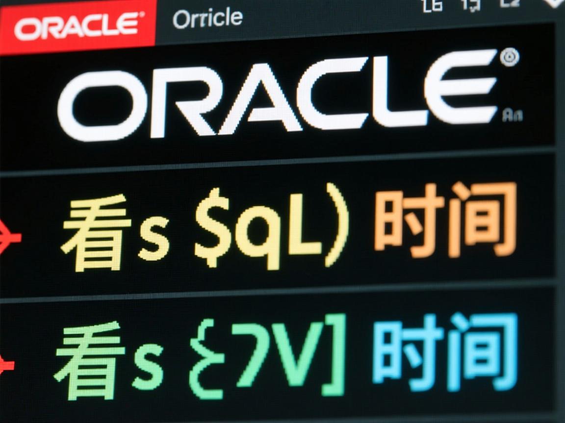 oracle数据库怎么查看sql运行时间