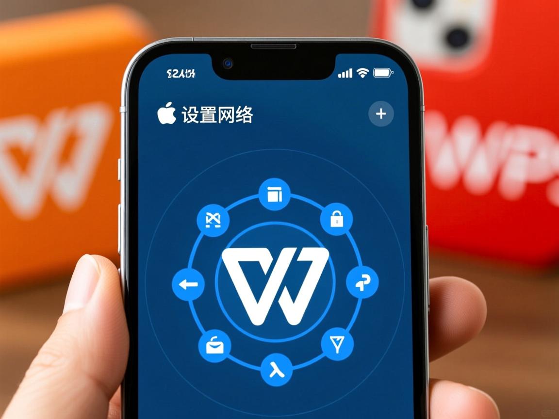为什么苹果手机wps不能设置网络