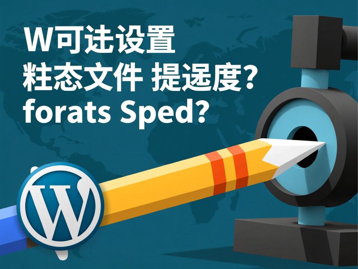 WordPress如何配置静态文件提升速度？