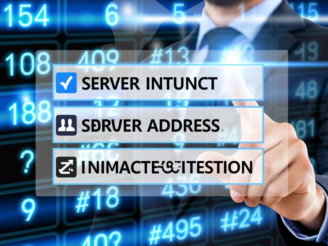 如何快速找到服务器入口地址? 第2张 如何快速找到服务器入口地址? 第2张