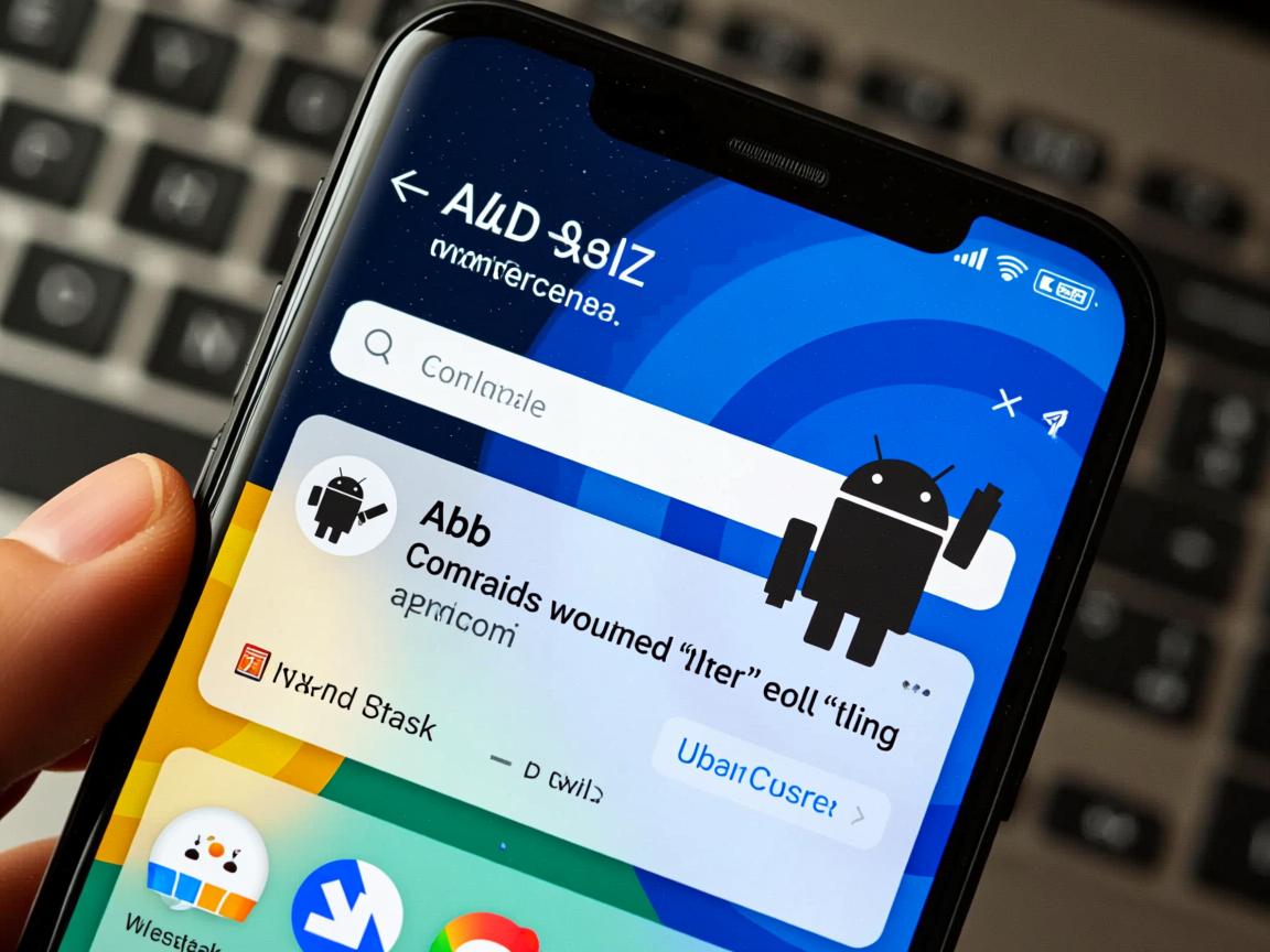 安卓手机怎么用adb命令？