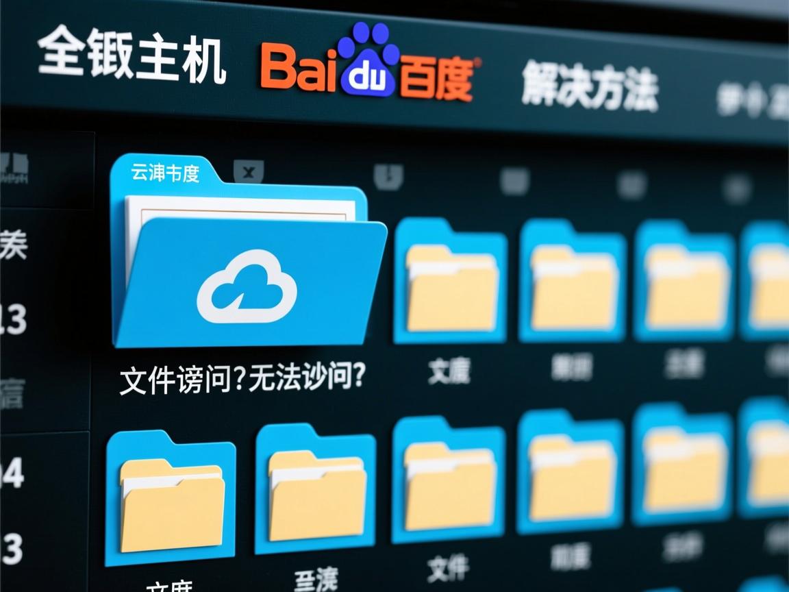 百度云虚拟主机文件夹无法访问？解决方法  第3张