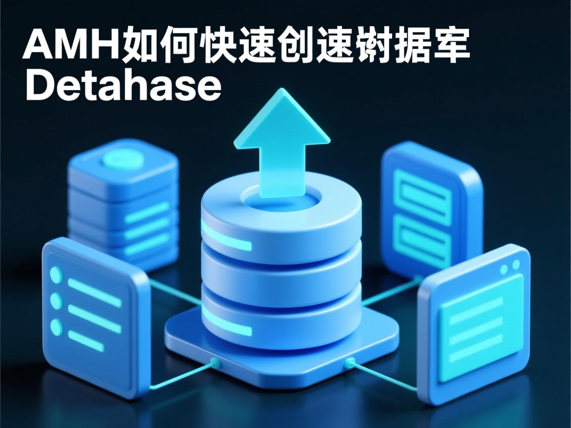 AMH如何快速创建数据库？  第2张