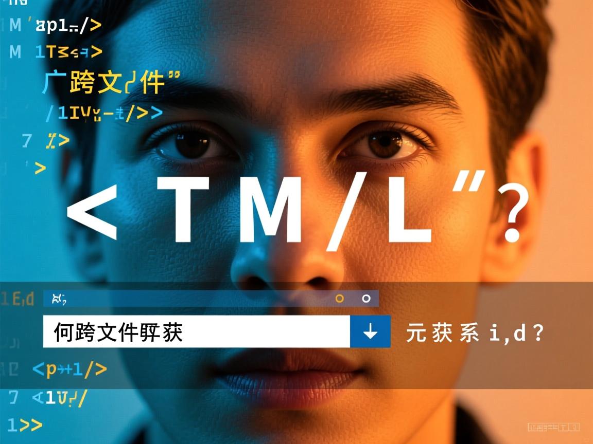 HTML如何跨文件获取元素id？