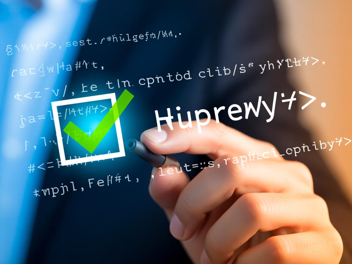 HTML如何创建复选框？