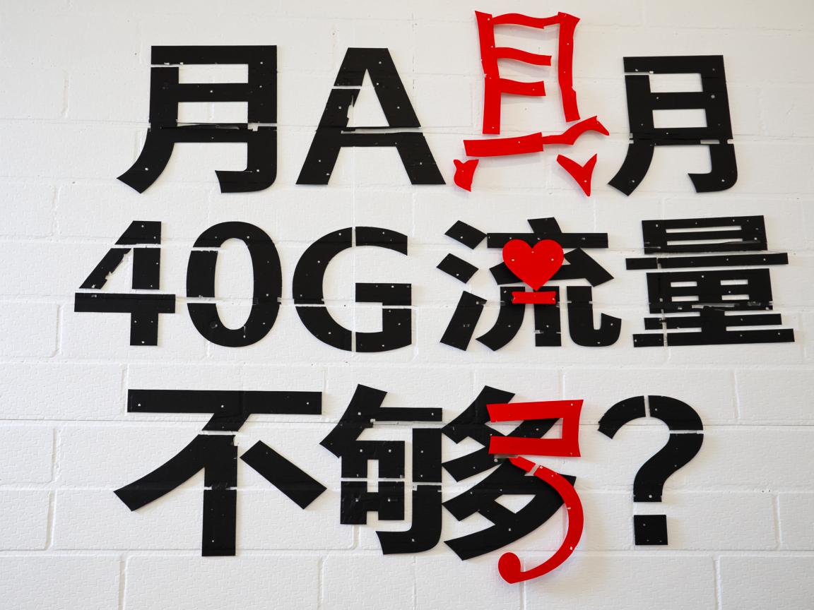 一月40G流量够不够？