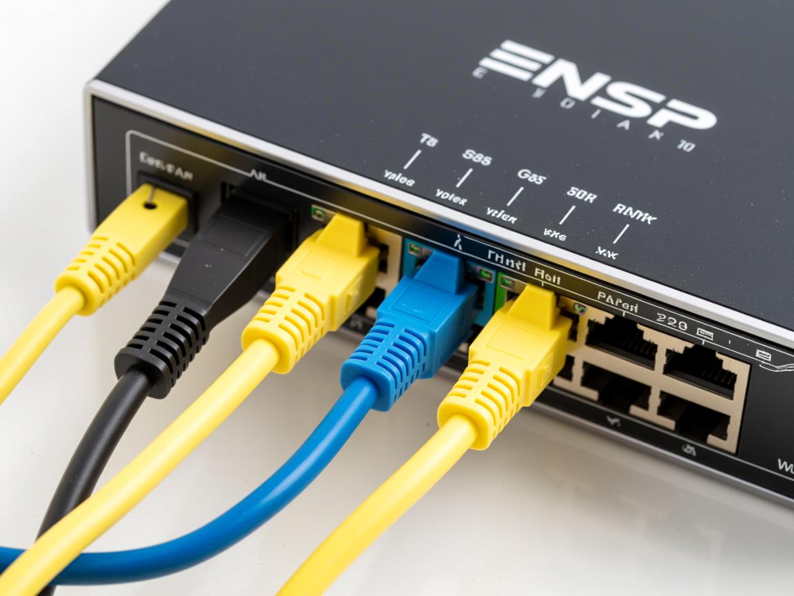 如何正确连接ENSP路由器与物理机？  第1张