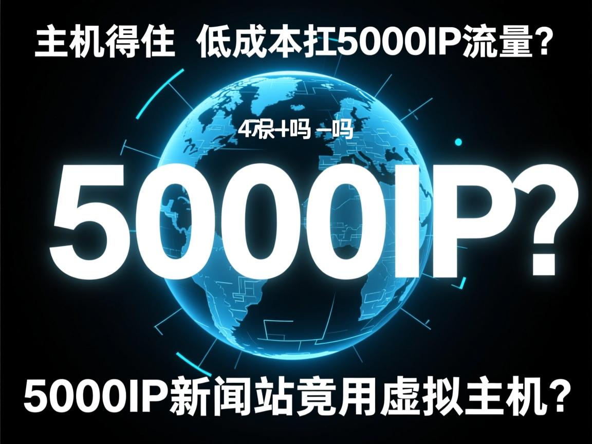 虚拟主机撑得住5000IP吗，低成本扛5000IP流量？，5000IP新闻站竟用虚拟主机？  第3张