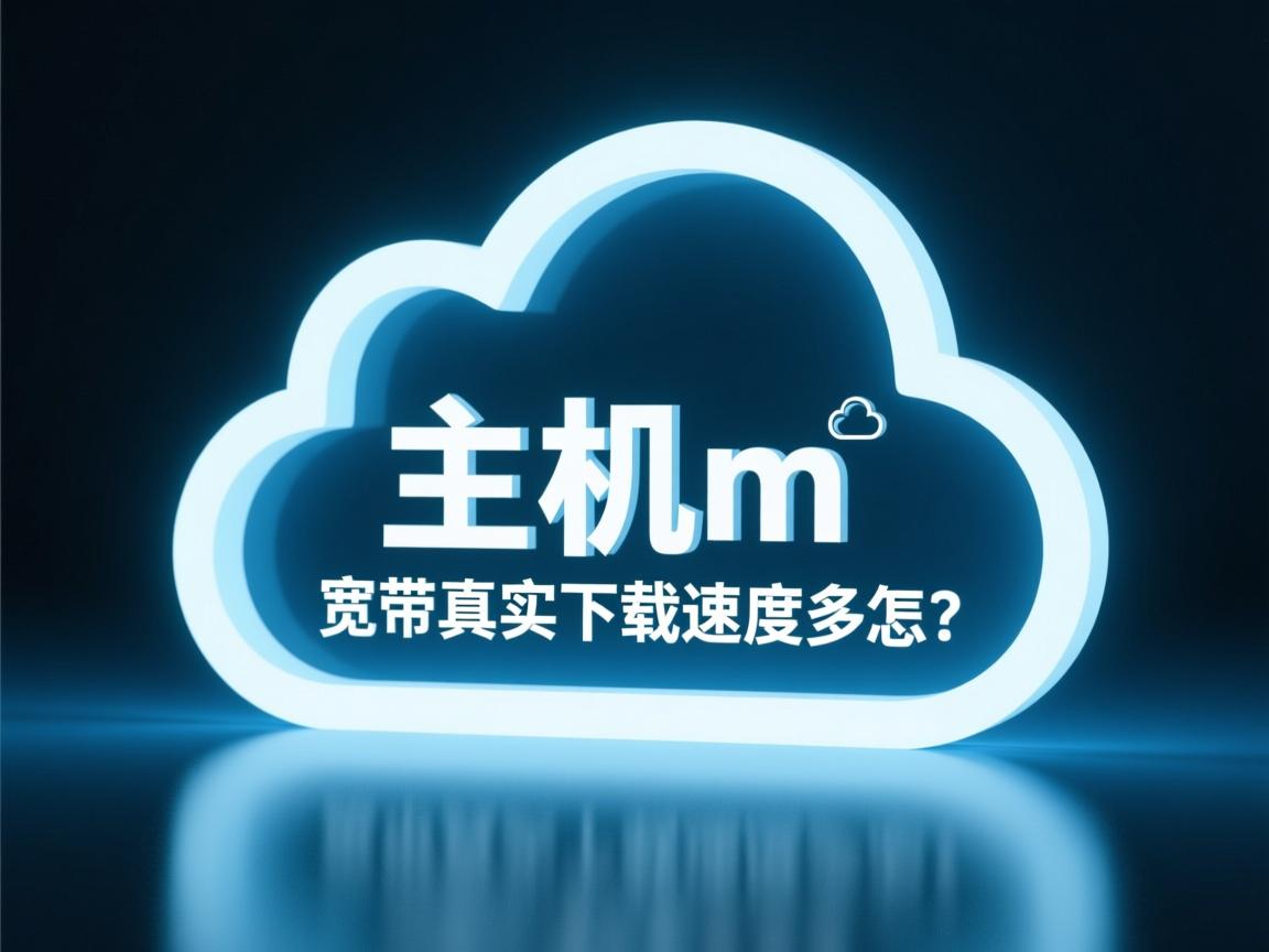 云虚拟主机1m带宽真实下载速度是多少？