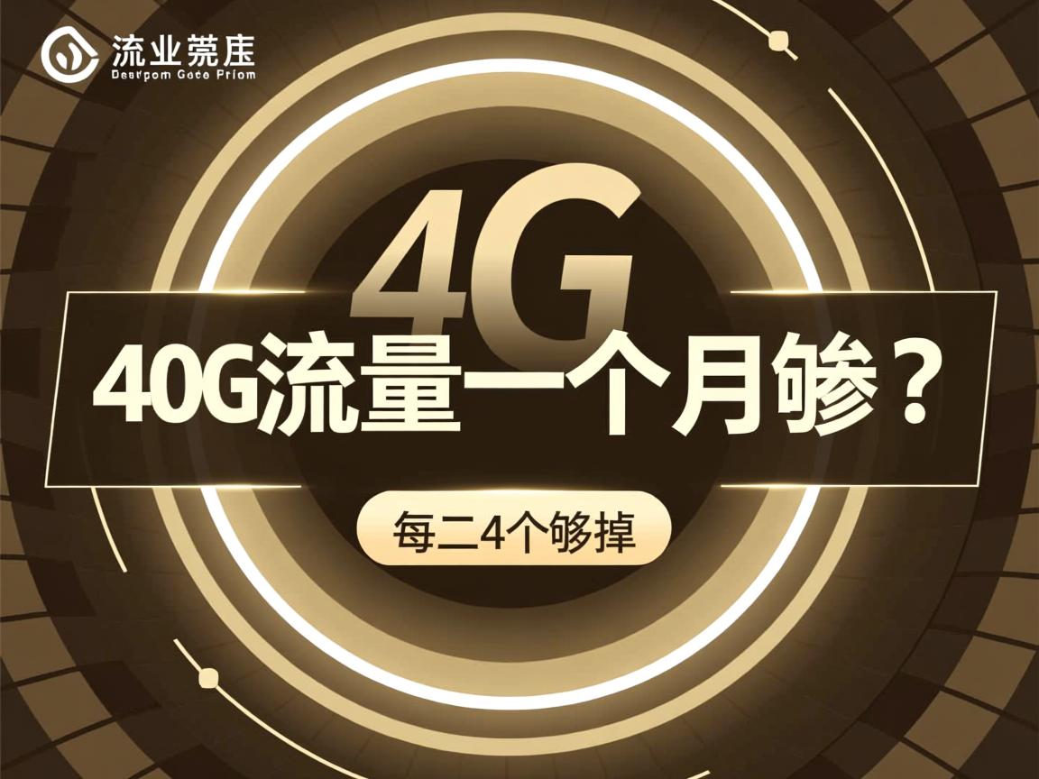 40G流量一个月够撑吗? 第3张 40G流量一个月够撑吗? 第3张