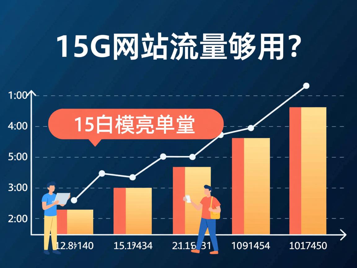 15G网站流量是否够用? 第1张 15G网站流量是否够用? 第1张