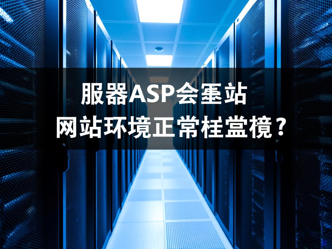 为什么服务器ASP网站环境无法正常运行？
