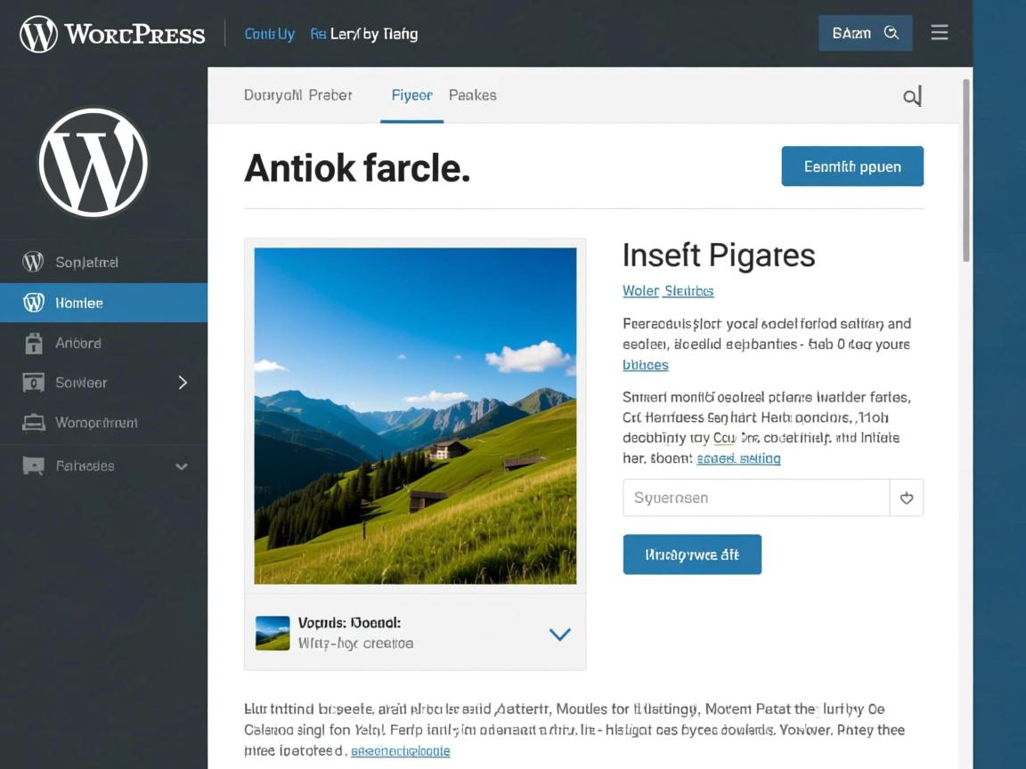 如何在WordPress文章中插入图片? 第1张 如何在WordPress文章中插入图片? 第1张