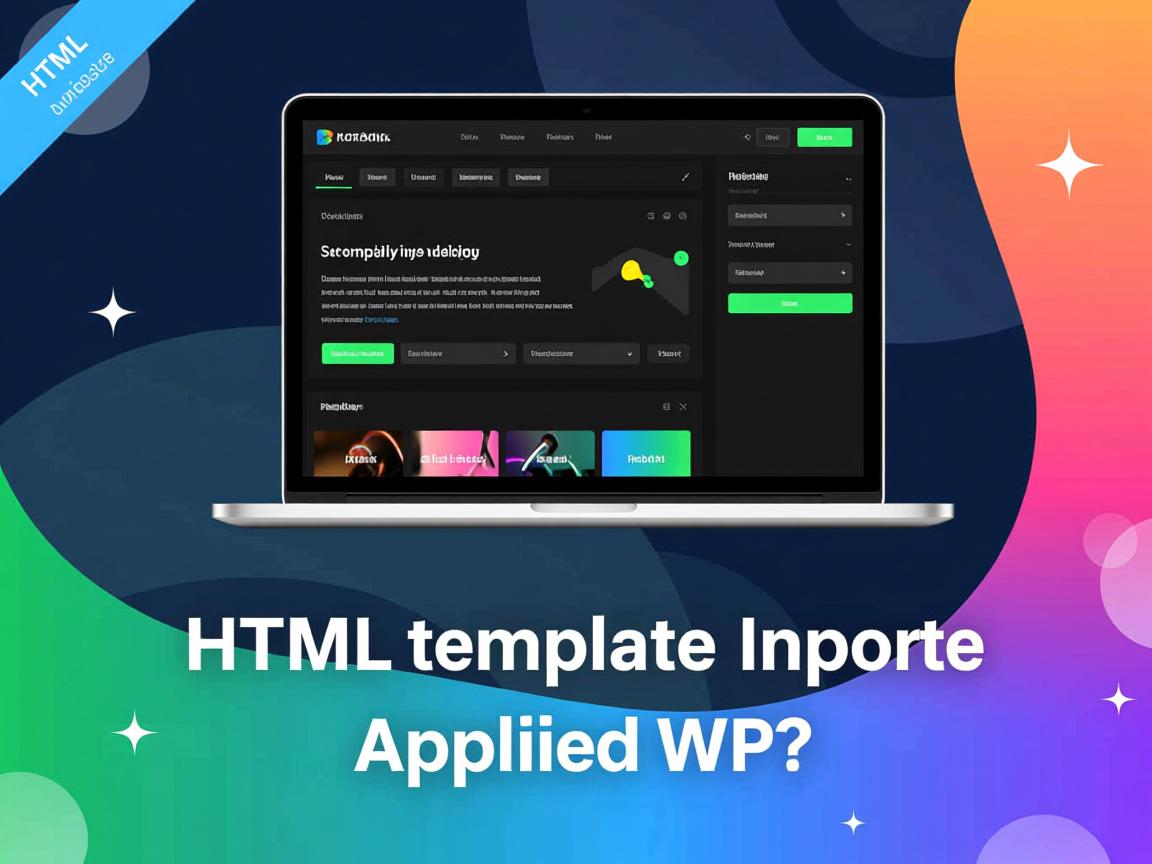 如何将HTML模板导入并应用到WP? 第3张 如何将HTML模板导入并应用到WP? 第3张
