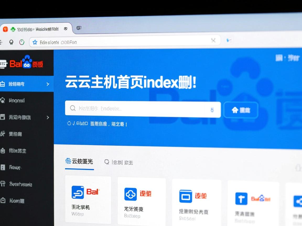 百度云虚拟主机首页index怎么删? 第1张 百度云虚拟主机首页index怎么删? 第1张