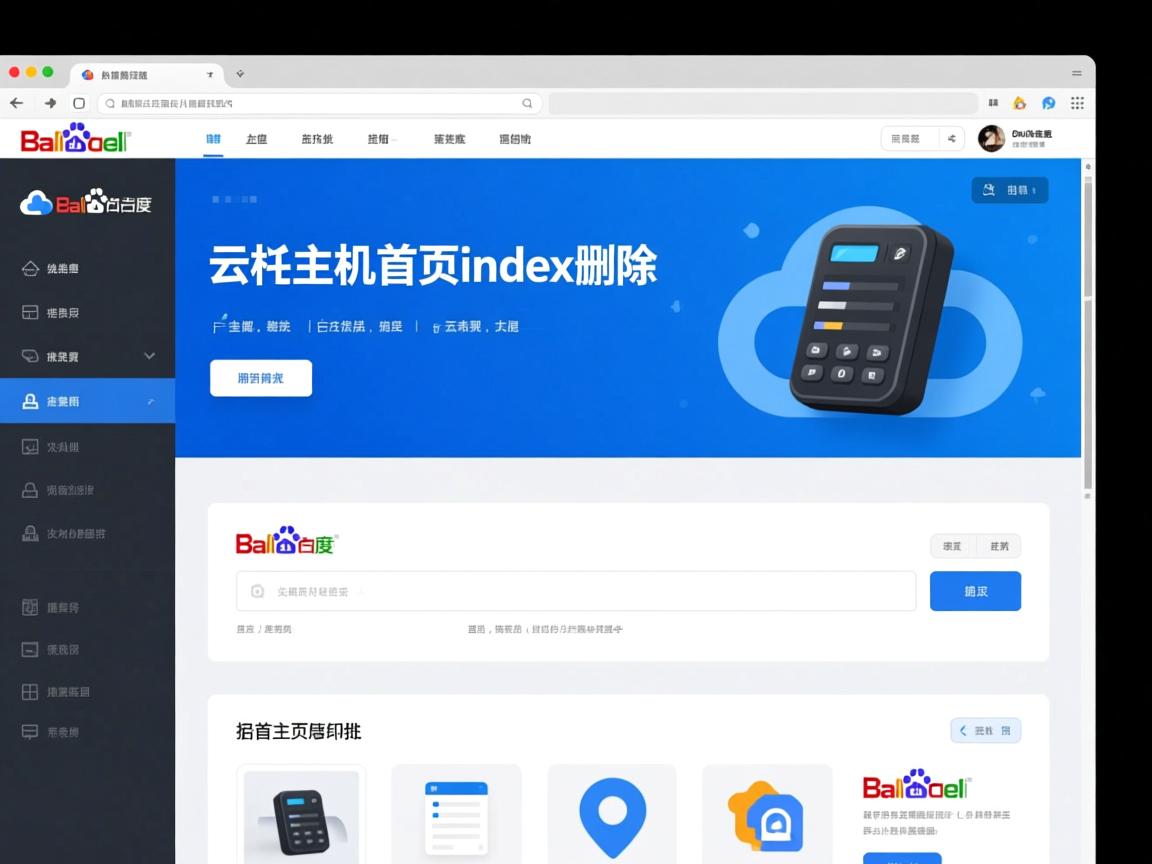 百度云虚拟主机首页index怎么删? 第2张 百度云虚拟主机首页index怎么删? 第2张