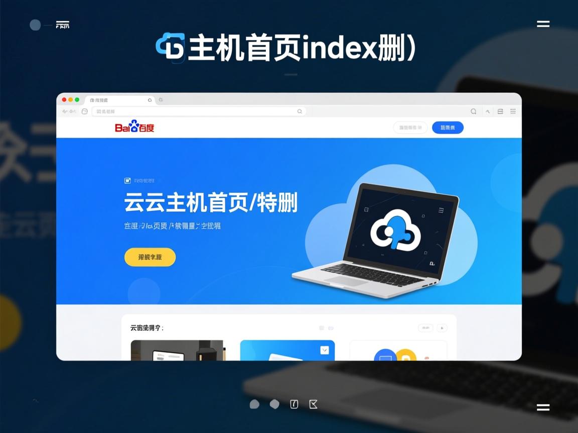 百度云虚拟主机首页index怎么删? 第3张 百度云虚拟主机首页index怎么删? 第3张