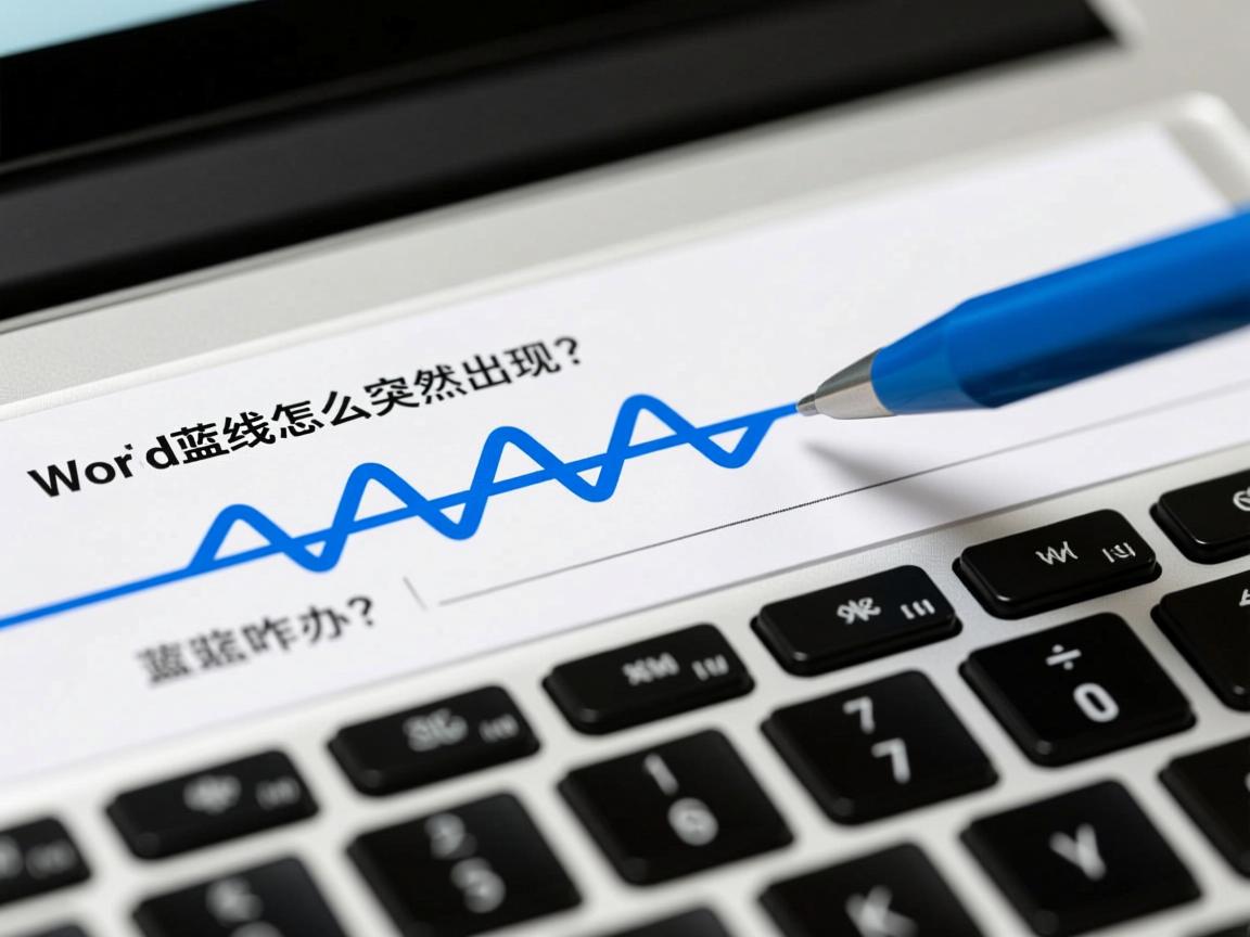 Word打字惊现蓝色波浪线？，Word蓝线怎么突然出现？，烦人蓝线又现Word文档？，Word文字下冒蓝线咋办？，Word蓝波浪线消除妙招？，Word为何突现蓝色下划线？