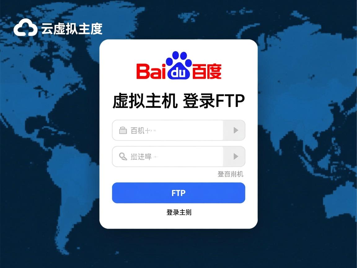 百度云虚拟主机怎么登录FTP 第2张 百度云虚拟主机怎么登录FTP 第2张