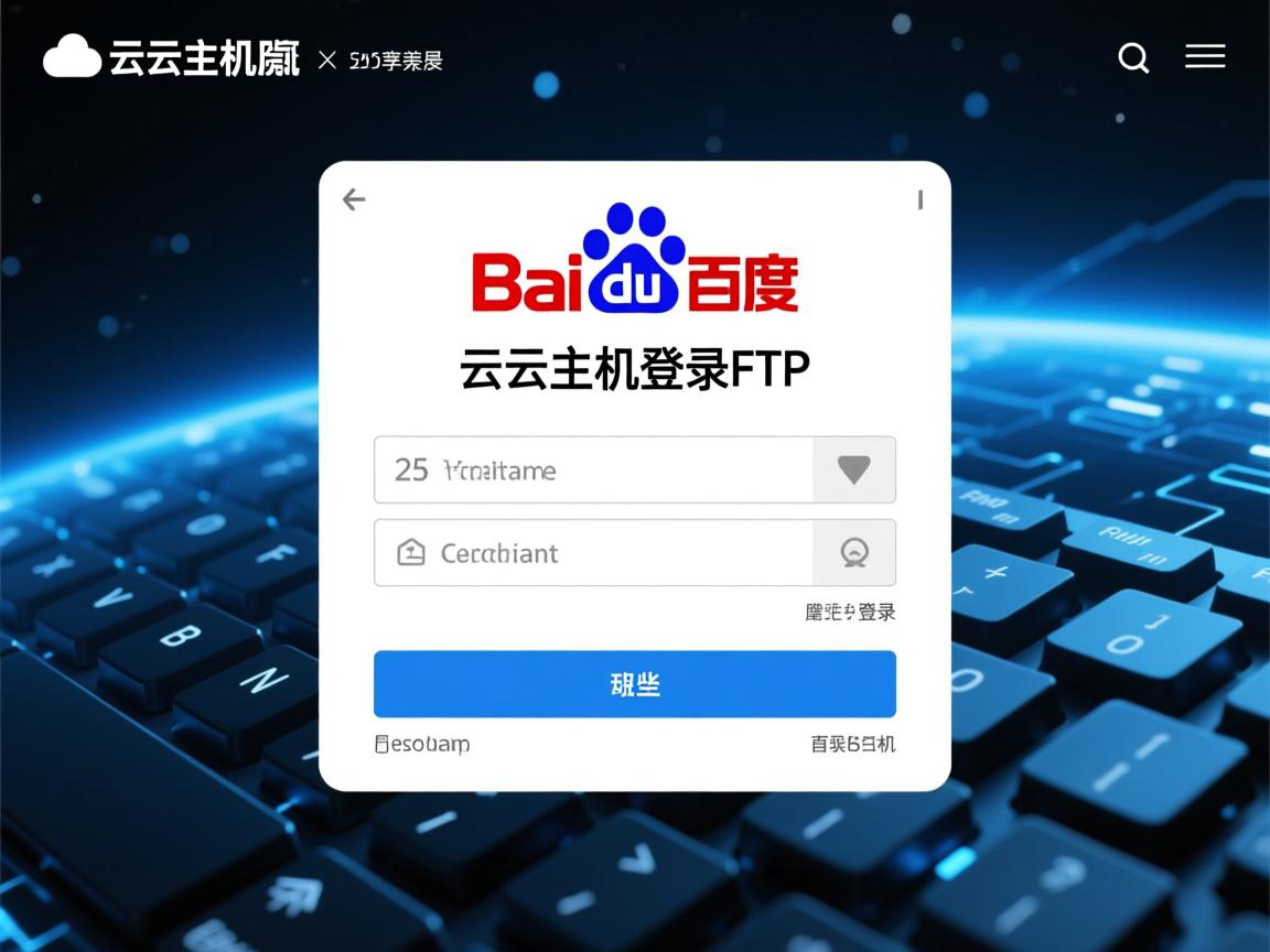 百度云虚拟主机如何登录FTP 第3张 百度云虚拟主机如何登录FTP 第3张