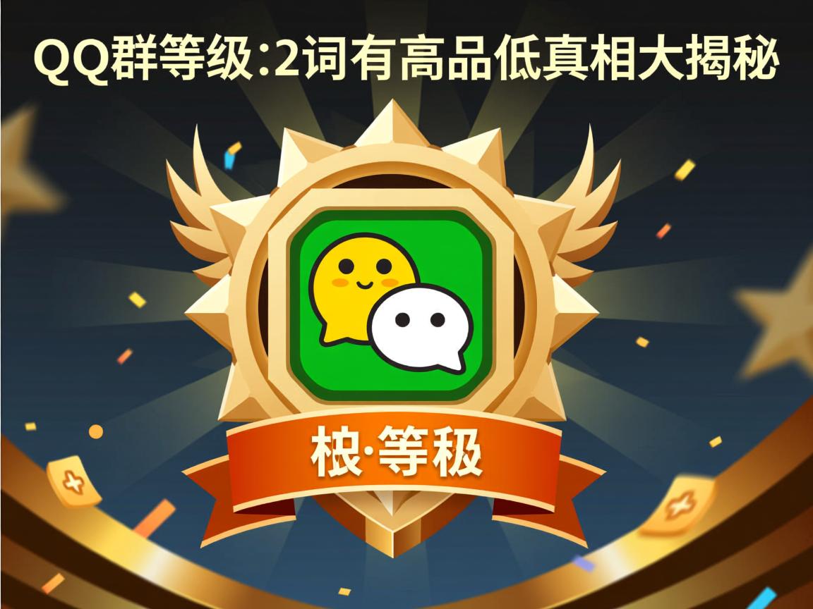 QQ群等级为何有高有低？真相大揭秘  第2张