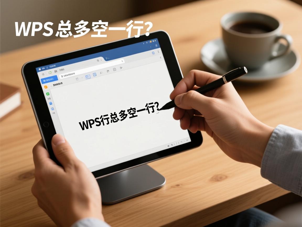 WPS换行总多空一行? 第2张 WPS换行总多空一行? 第2张