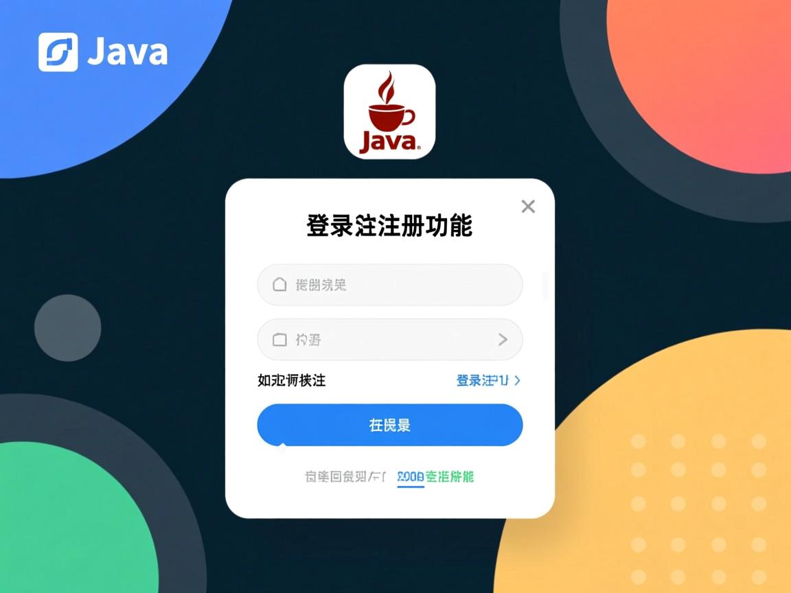 Java如何实现登录注册功能? 第1张 Java如何实现登录注册功能? 第1张