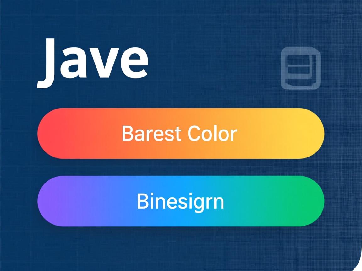 Java中如何设置按钮颜色？  第2张
