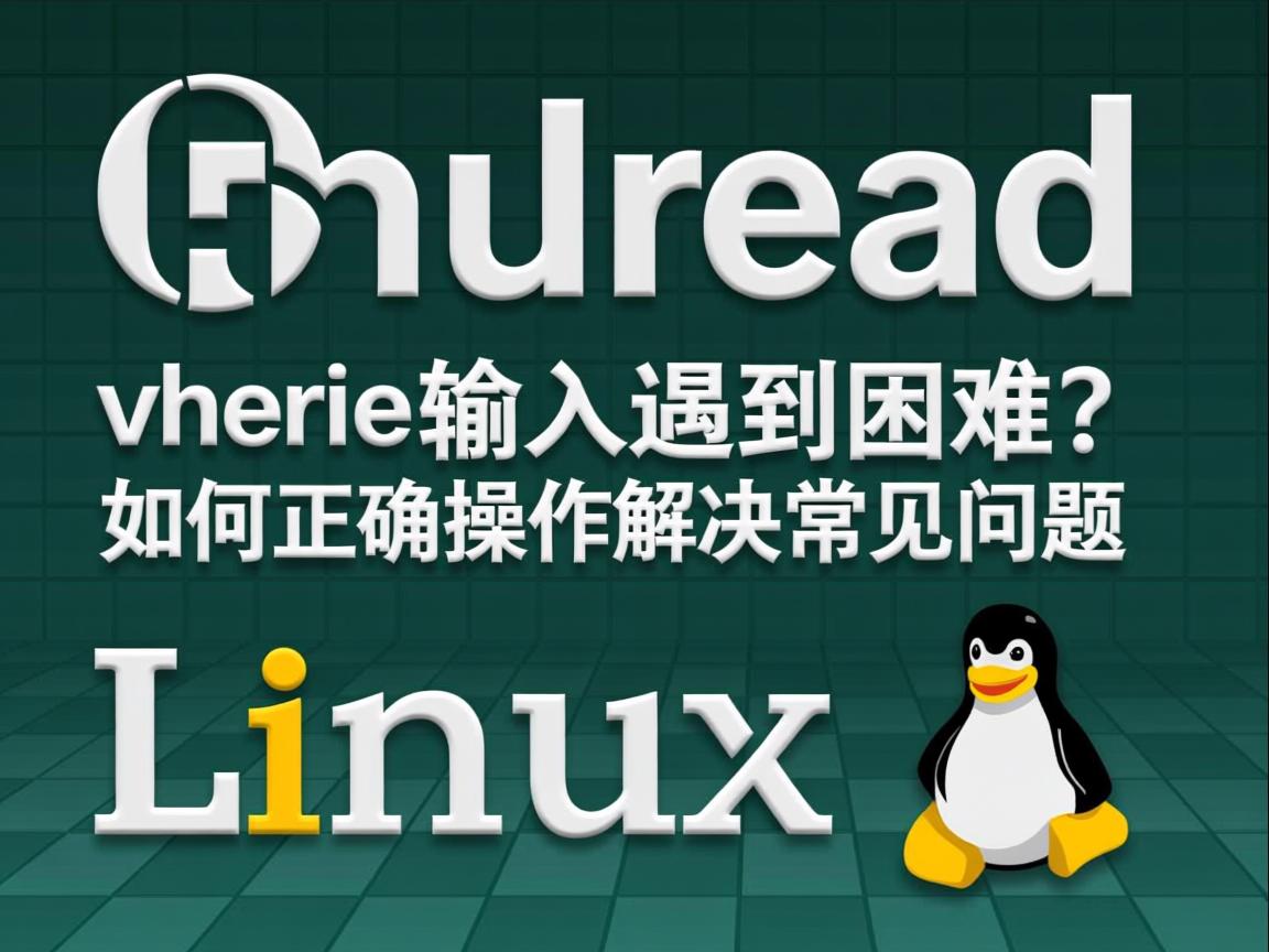 Linuxread输入遇到困难?如何正确操作解决常见问题 第1张 Linuxread输入遇到困难?如何正确操作解决常见问题 第1张