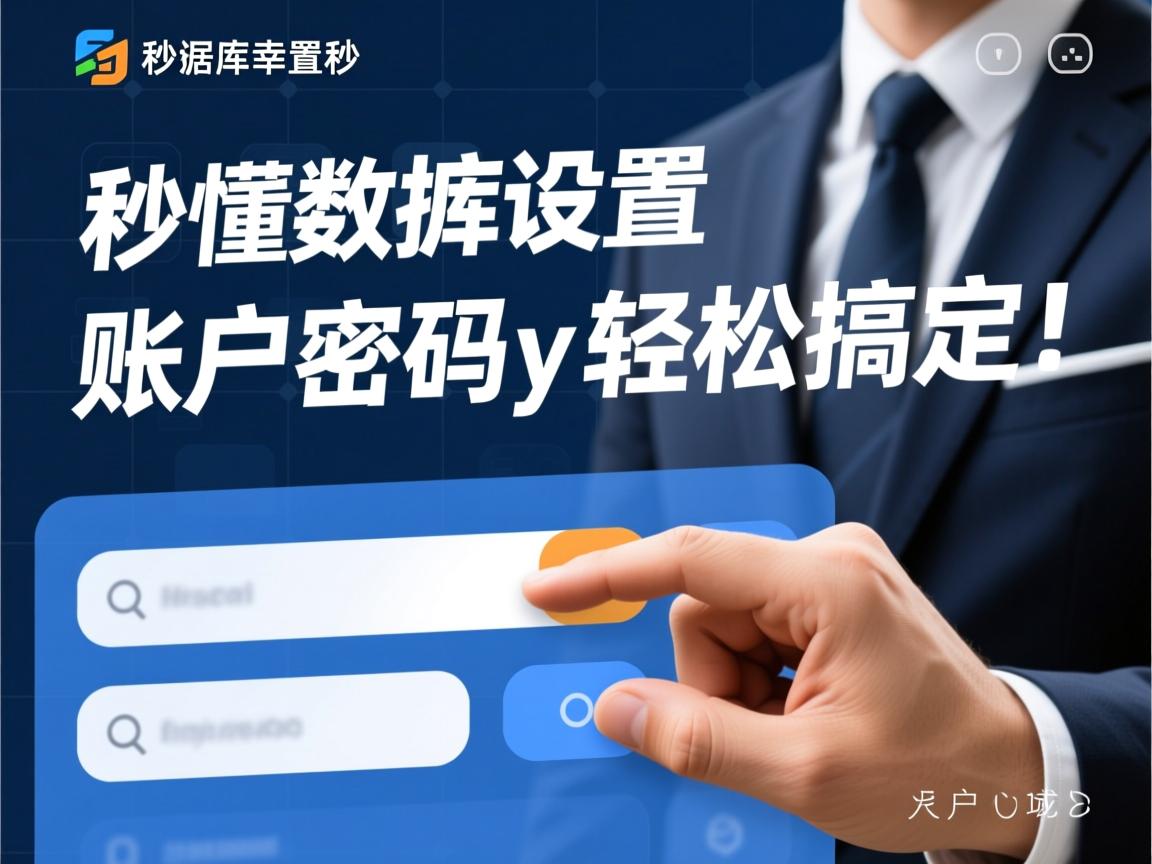 如何秒懂数据库设置账户密码?轻松搞定! 第3张 如何秒懂数据库设置账户密码?轻松搞定! 第3张