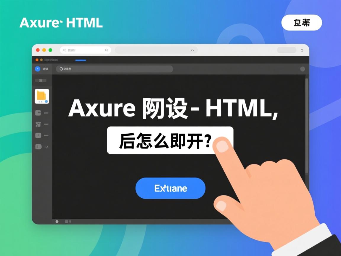 Axure导出HTML后怎么打开 第2张 Axure导出HTML后怎么打开 第2张