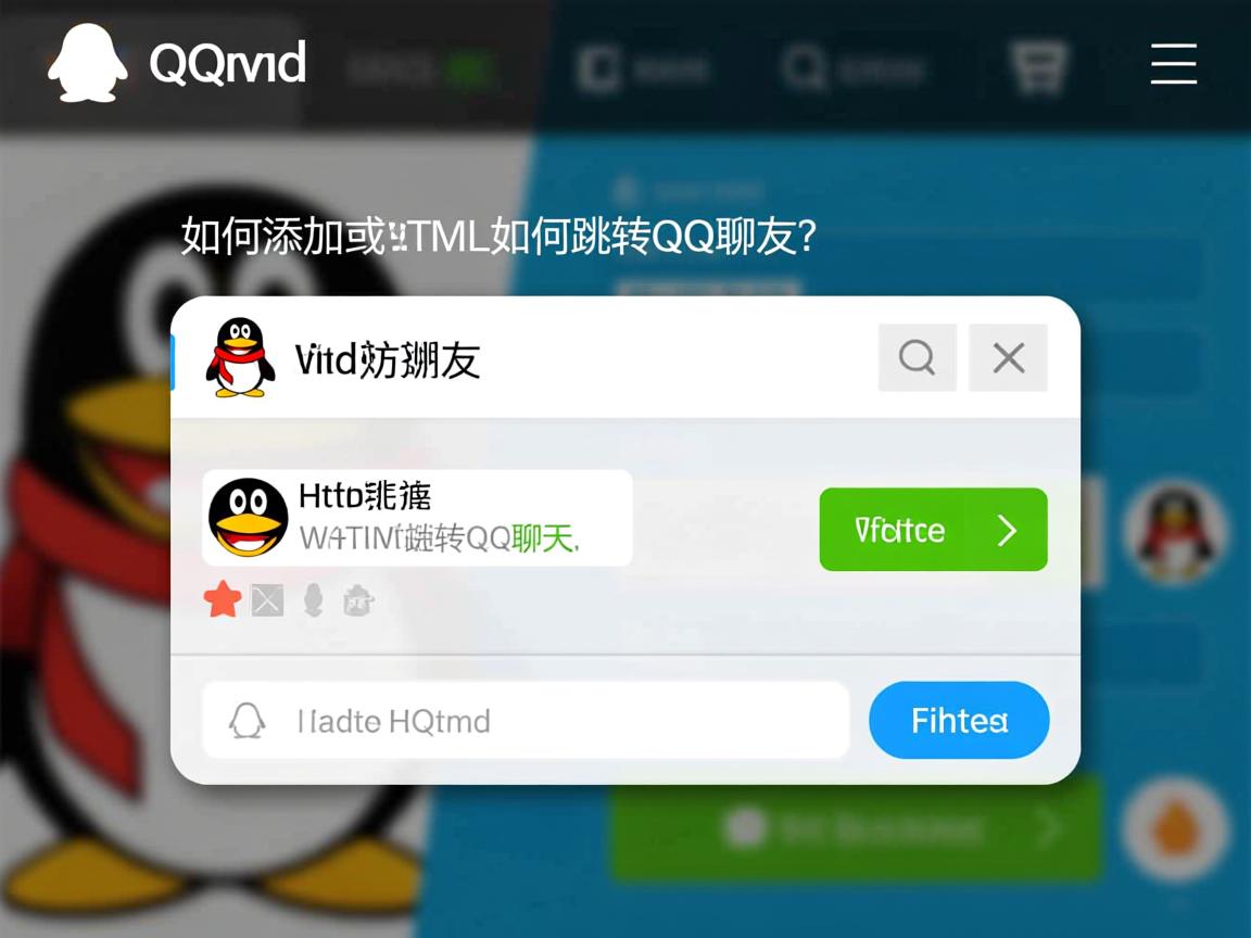 HTML如何添加QQ好友?,或,HTML如何跳转QQ聊天? 第2张 HTML如何添加QQ好友?,或,HTML如何跳转QQ聊天? 第2张