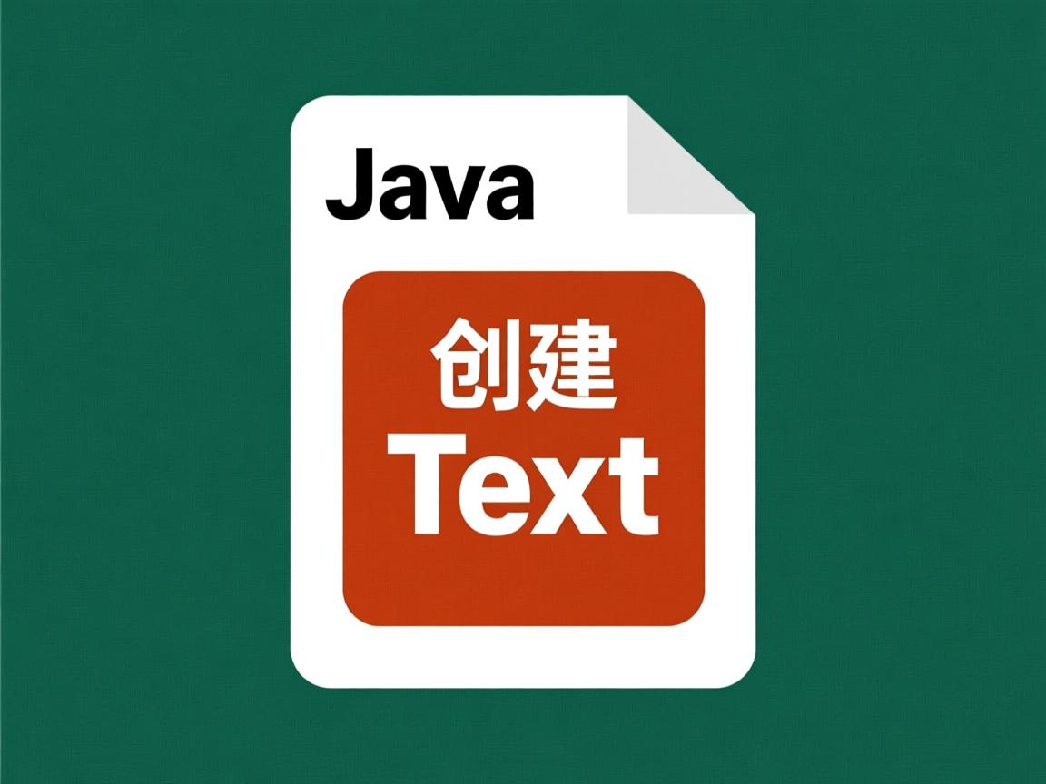 Java如何创建文本文件？  第1张