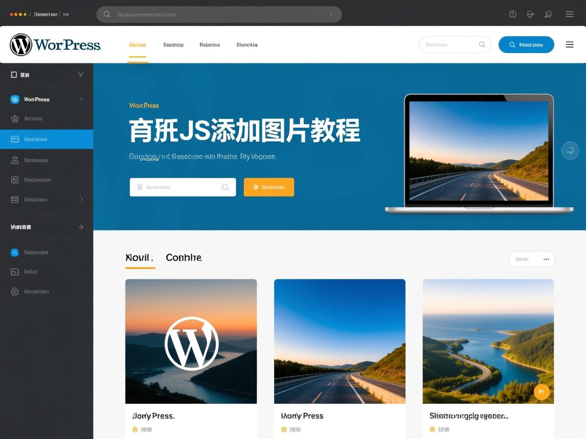 WordPress首页JS添加图片教程? 第1张 WordPress首页JS添加图片教程? 第1张