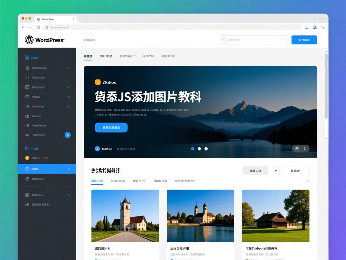 WordPress首页JS添加图片教程? 第3张 WordPress首页JS添加图片教程? 第3张