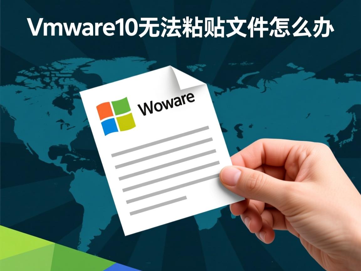 VMware10无法粘贴文件怎么办 第1张 VMware10无法粘贴文件怎么办 第1张