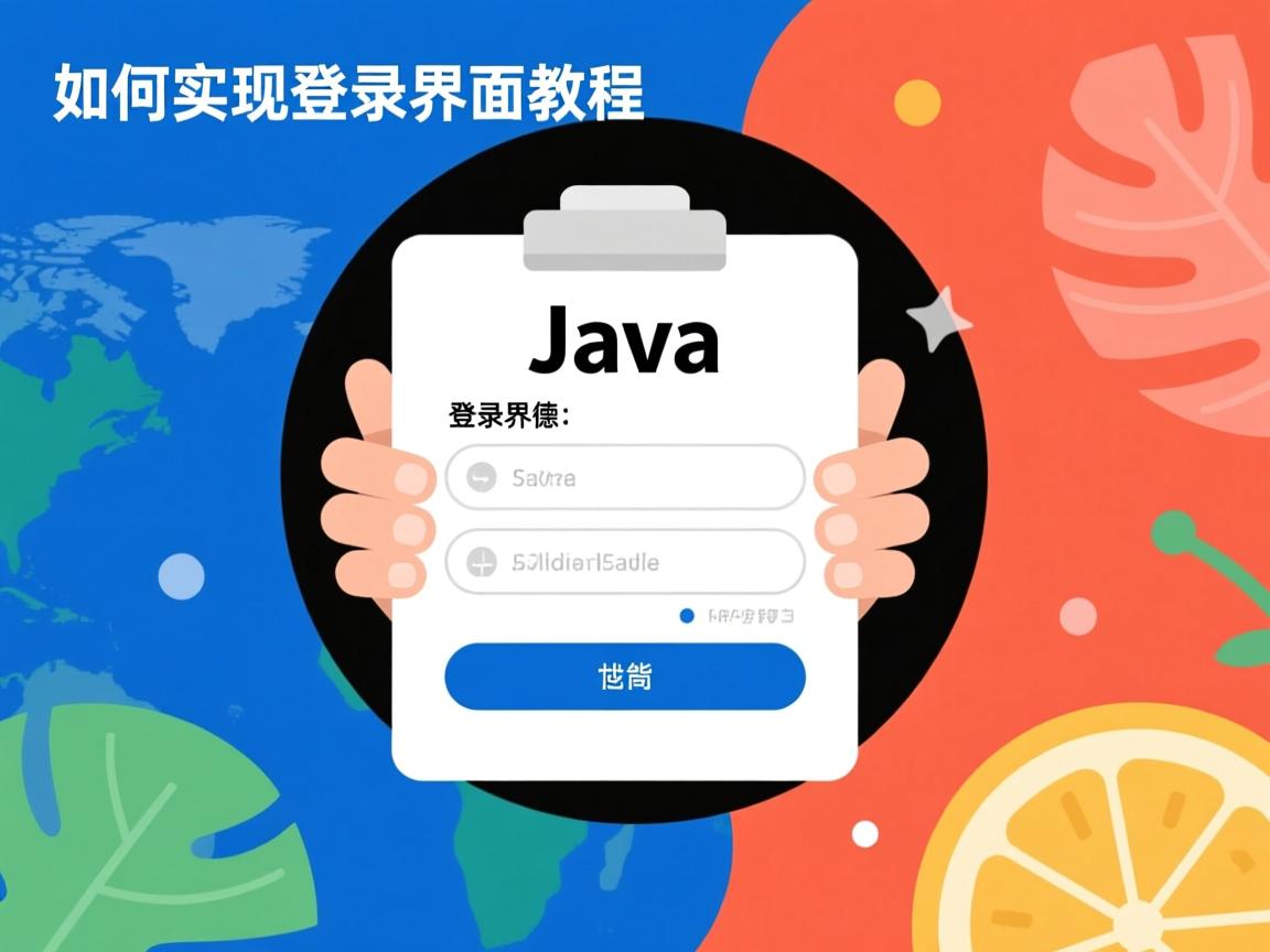 Java如何实现登录界面教程？