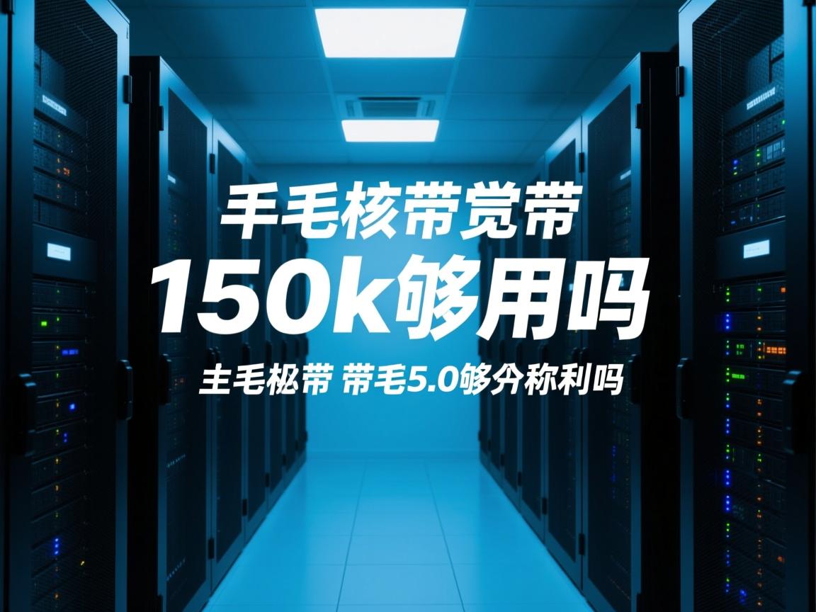 虚拟主机带宽150k够用吗