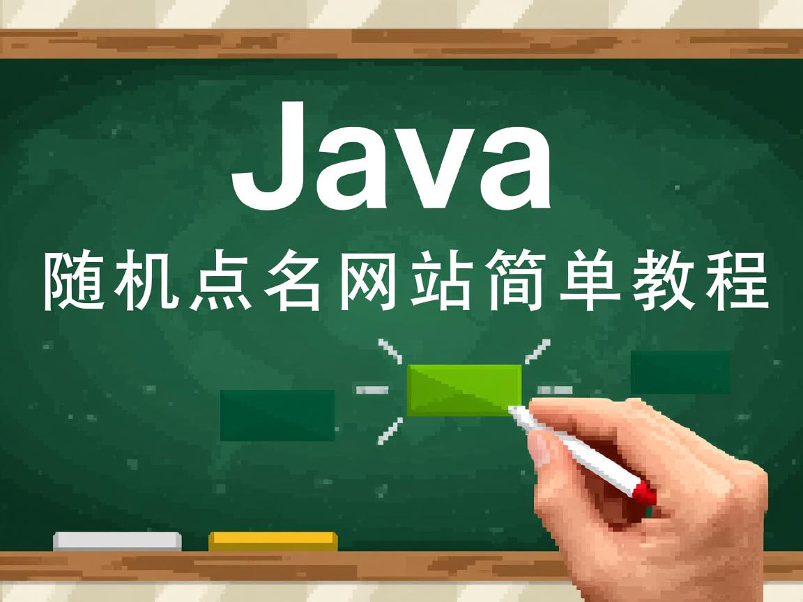 Java随机点名网站简单教程 第1张 Java随机点名网站简单教程 第1张