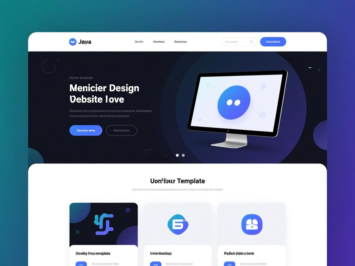 Java如何高效设计网站模板? 第2张 Java如何高效设计网站模板? 第2张